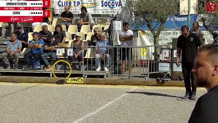 Demi-finale de l'International à pétanque de NYONS 2022