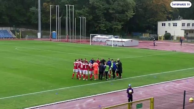 Skrót meczu Flota Świnoujście 3 - 2 ( 0 - 2 ) Błękitni II Stargard