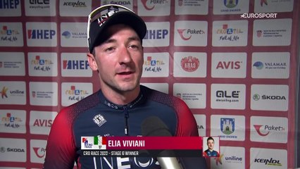 Viviani : "Quand tu gagnes pas pendant longtemps, une victoire est toujours importante"