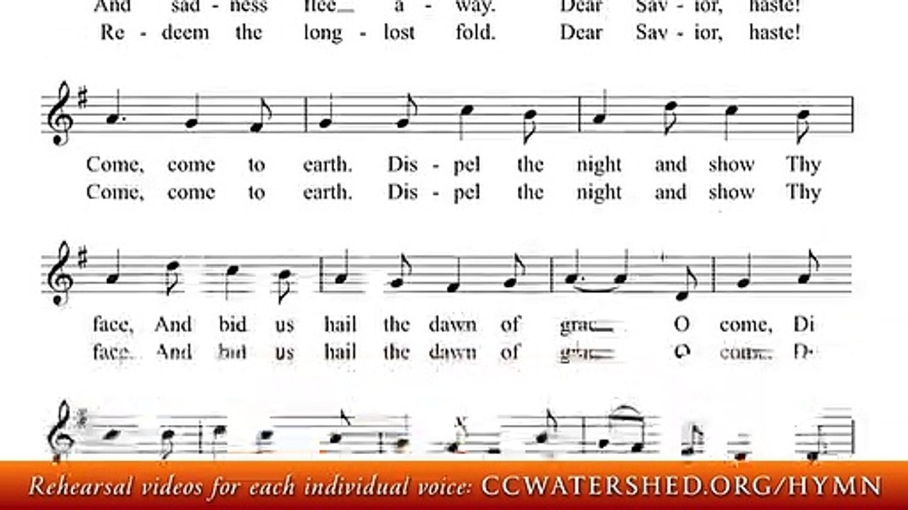 _ Rehearsal Video _ • Hymn 657 • (The Saint Jean de Brébeuf Hymnal