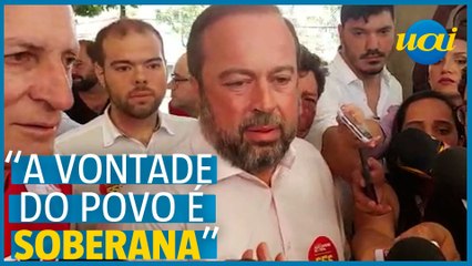 Candidato ao Senado em MG, Alexandre Silveira vota em BH