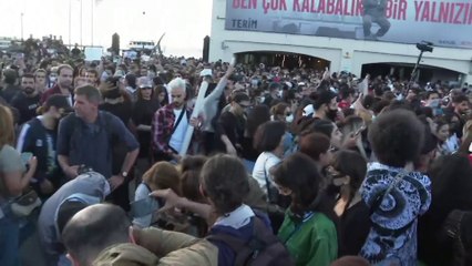 تظاهرة في تركيا دعما للمحتجين في إيران