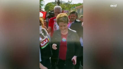 Dilma Rouseff vota em Belo Horizonte