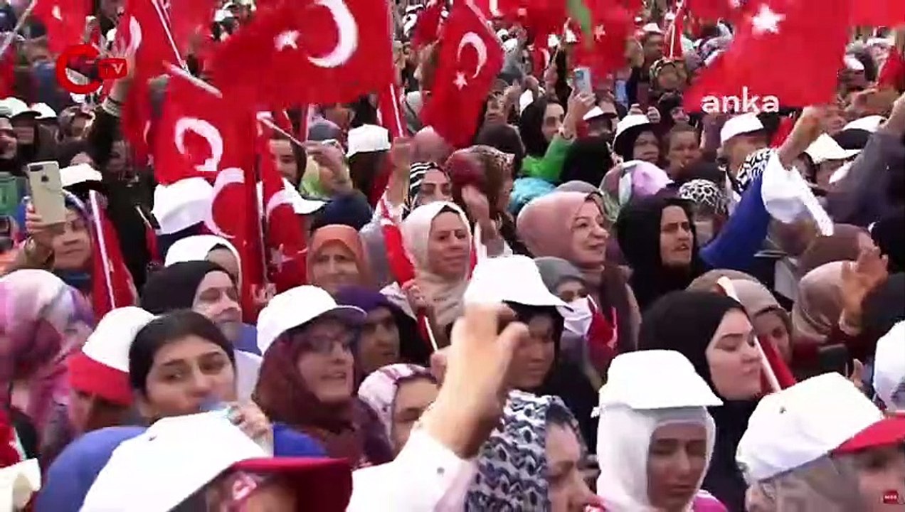 Erdoğan, isim vermeden İmamoğlu'nu hedef aldı: 'Birileri bizim yaptığımız raylı sistemleri sahiplenmek istiyor'