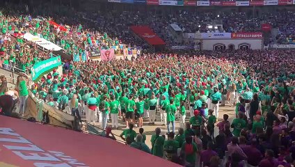 Els Castellers de Vilafranca destronen la Vella de Valls i s'imposen en el Concurs de Castells de...