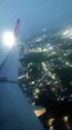Air Arabia flight view || Air Arabia Jaipur flight view || landing in Jaipur airport