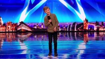 britain got talent 8year old boy comedian entertainment world