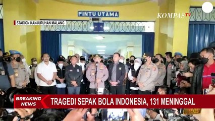 Ada Pendataan Berulang, Kapolri Perbarui Data Korban Kanjuruhan: Ada 125 Orang yang Tewas!