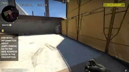How to Smoke A Site on Vertigo, option 3 - CSGO