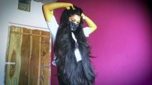 Long hair Oiling and Combing __ Sonali  __ Long Hair Play 2022__
