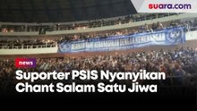 Beri Dukungan Moril ke Aremania, Ribuan Suporter PSIS Semarang Nyanyikan Chant Salam Satu Jiwa di Stadion Jatidiri
