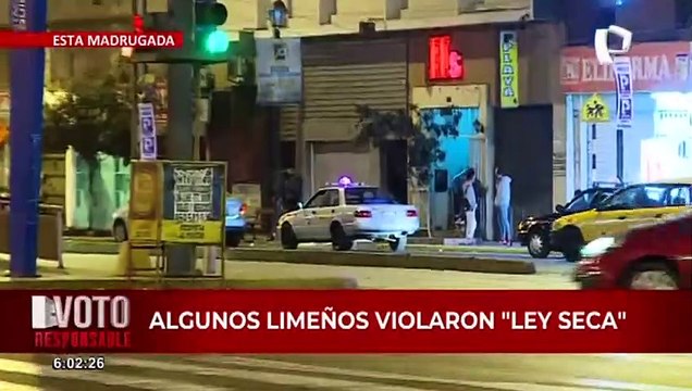Algunos limeños violaron Ley seca: hubo bares abiertos y fiestas convocadas por redes sociales