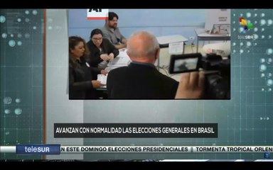 teleSUR Noticias 11:30 02-10: Más de 156 millones de brasileños están convocados a las urnas