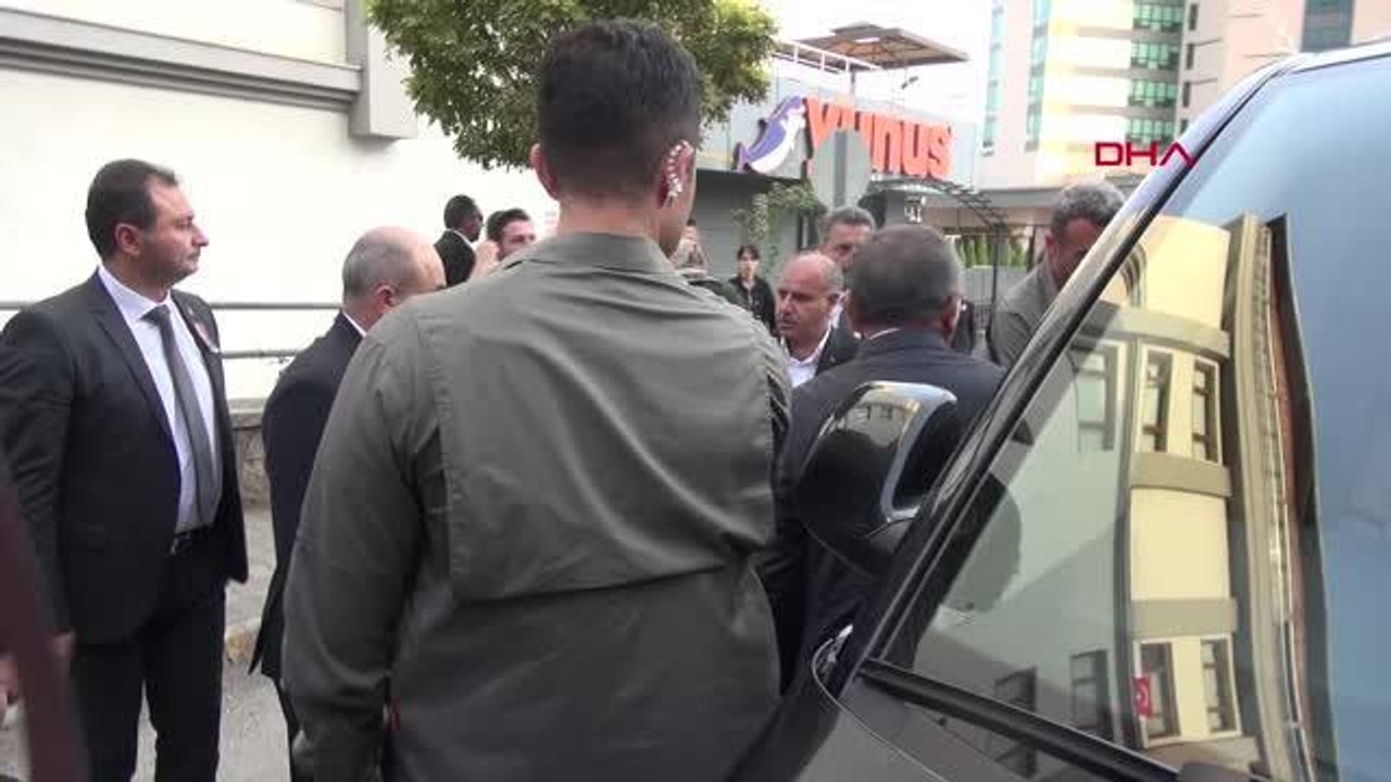 BAKAN SOYLU'DAN, ŞEHİDİN AİLESİNE TAZİYE