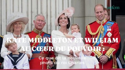 Télécharger la video: Kate Middleton et William au cœur du pouvoir : ce que dit la nouvelle photo du roi Charles