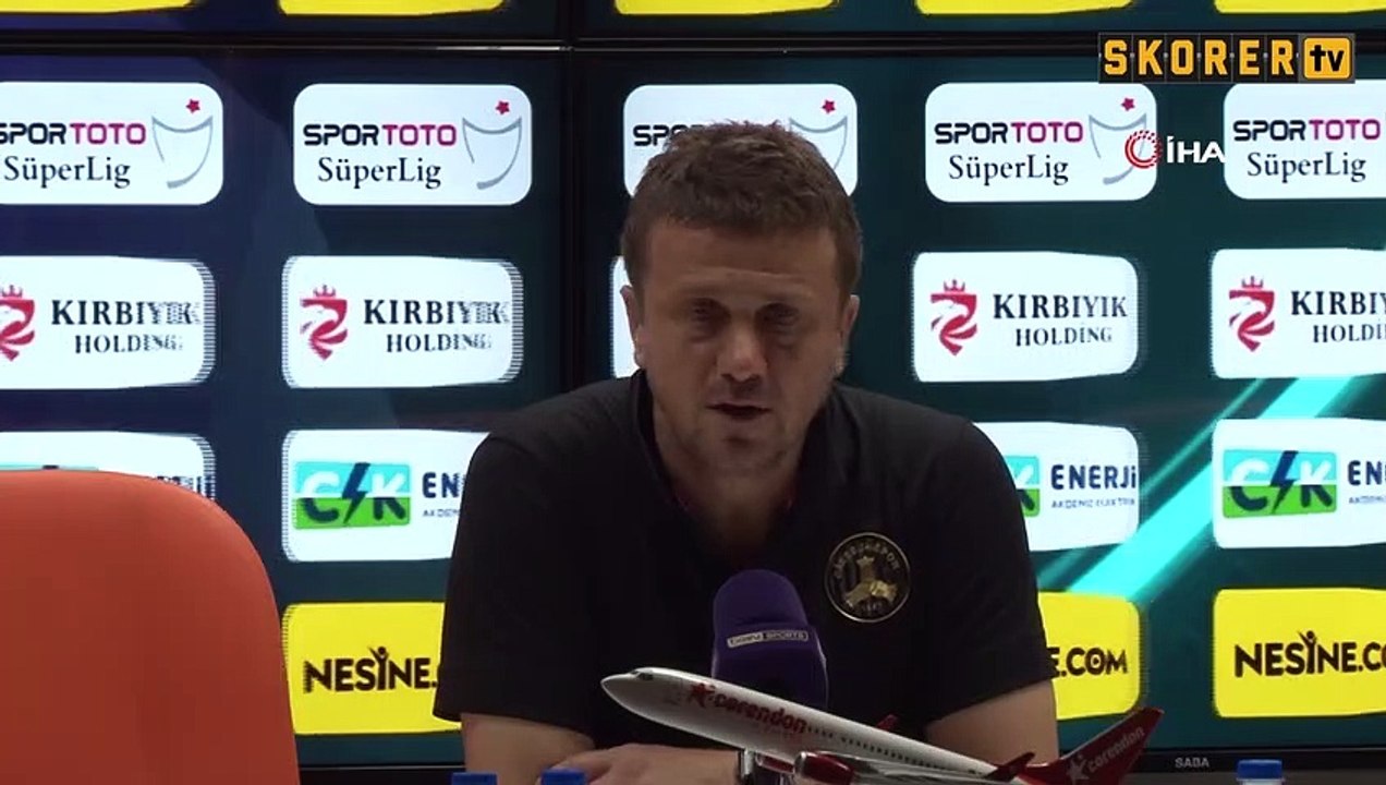 Hakan Keleş: “İlk dakikalarda bir kırmızı kart oyun düzenimizi bozdu”