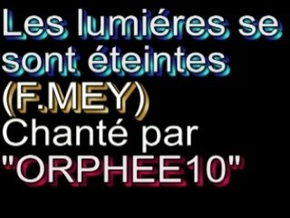Les lumiéres se sont éteintes(Frederik Mey)(par orphee10)