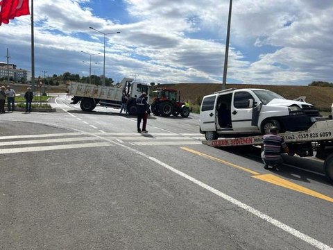 Son dakika haber! Muratlı girişinde feci kaza: 1 yaralı