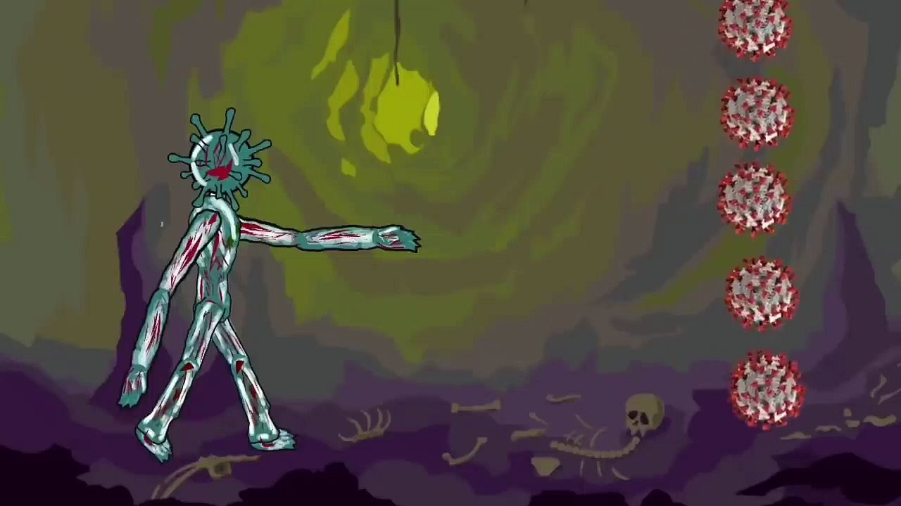 Vir The Robot Boy Vs Corona Virus Zombie new funny video
