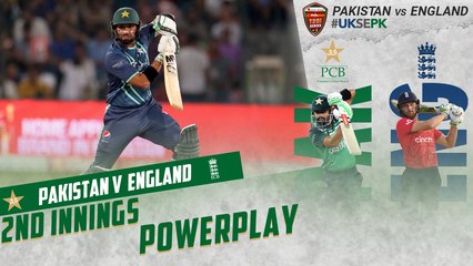 2nd Innings Powerplay | Pakistan vs England | 7th T20I 2022 | PCB | MU2T