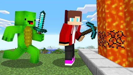 Speedrunner VS Hunter, But You Can Mine Anything - Minecraft