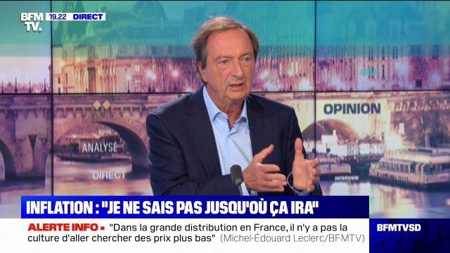 Michel-Édouard Leclerc: On est tous demandeurs que nos industriels bénéficient d'un prix plafond sur l'électricité, sur l'énergie