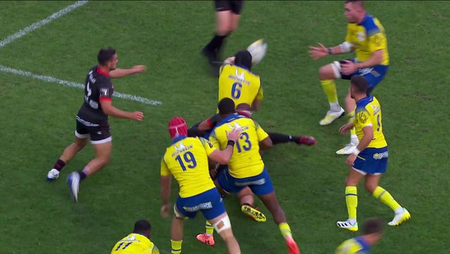 TOP 14 - Essai de Alivereti RAKA (ASM) - ASM Clermont - LOU Rugby - Saison 2022/2023