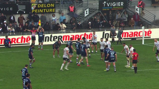 TOP 14 - Essai de Torsten VAN JAARSVELD (AB) - CA Brive - Aviron Bayonnais - Saison 2022/2023