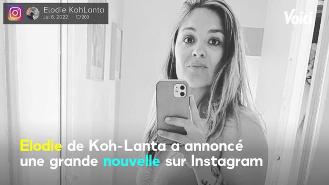 Voici - Élodie (Koh-Lanta, Les Armes Secrètes) maman pour la troisième fois : elle dévoile le prénom de son bébé