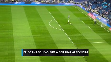 El Bernabéu volvió a ser una alfombra