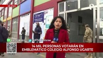 Elecciones 2022: 14 mil personas votarán en colegio Alfonso Ugarte