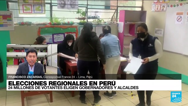 Informe desde Lima: 24 millones de peruanos llamados a elegir gobernadores y alcaldes