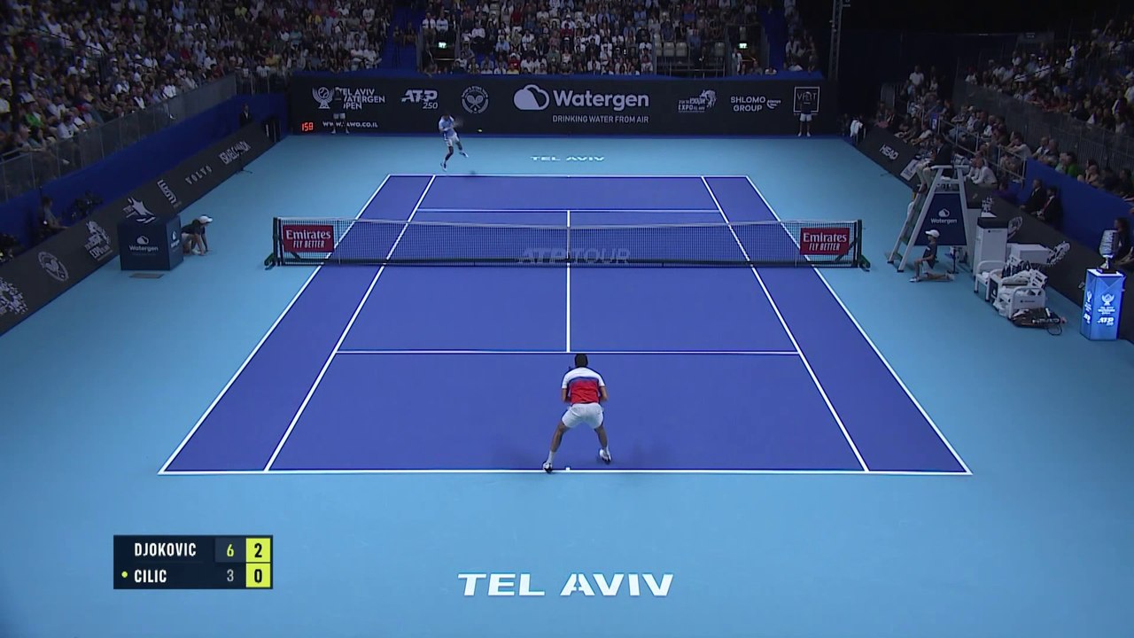 Djokovic v Cilic | ATP Tel Aviv Open final | Match Highlights