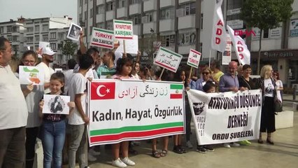 Son dakika haberi | ORDU'DA YAŞAYAN İRANLILARDAN, MAHSA AMİNİ'NİN ÖLÜMÜNE TEPKİ