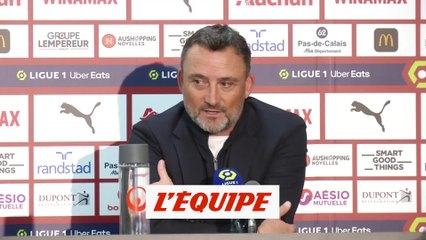Haise : « Les joueurs ont tellement donné » - Foot - L1 - Lens