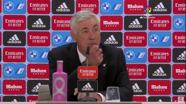 Rueda de prensa de Ancelotti tras el Real Madrid - Osasuna