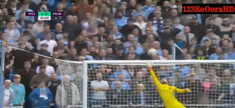 ملخص مباراة مانشستر سيتي ومانشستر يونايتد اليوم 6-3