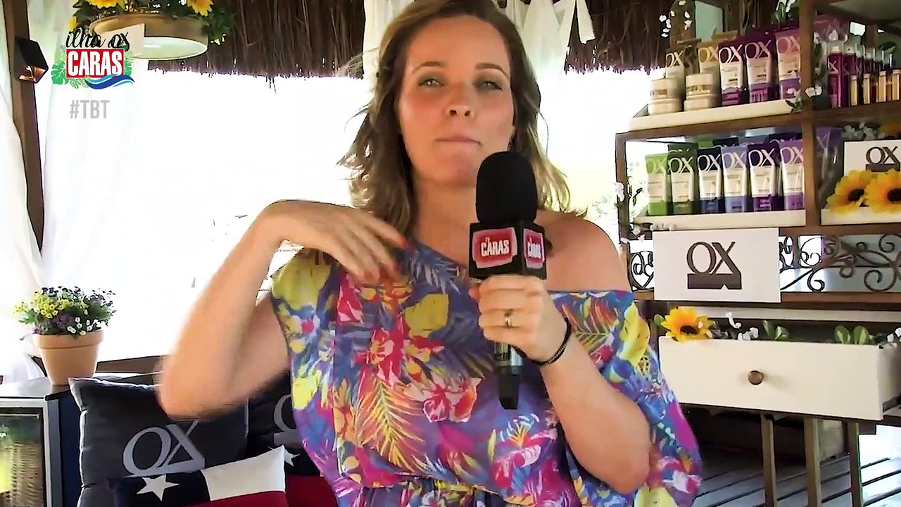 Bruna Di Tullio leva família para Ilha de Caras