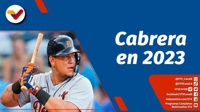 Deportes VTV | Miguel Cabrera seguirá jugando béisbol en 2023