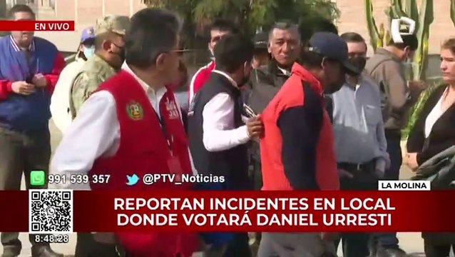 Su cédula ya estaba marcada: detienen a elector en local de votación de La Molina