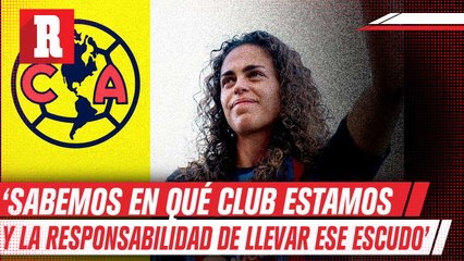 ‘Queremos llevar al América Femenil al nivel que está el masculino' Andrea Falcón