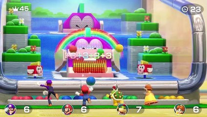 下载视频: Super Mario Party #2 | King Bob-omb's Powderkeg Mine | Mario vs Bowser Jr vs Daisy vs Waluigi