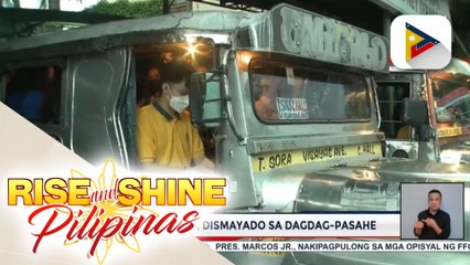 Ilang jeepney driver, ikinatuwa ang pagpapatupad ng taas-pasahe simula ngayong araw