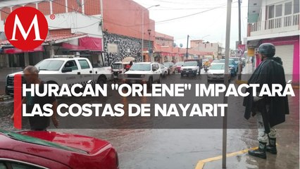 Autoridades de Nayarit se preparan para recibir al huracán ‘Orlene’