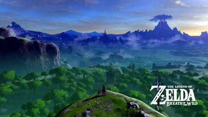 The legend of Zelda - Breath of the wild | Music with the sound of the forest at night | Lofi Music