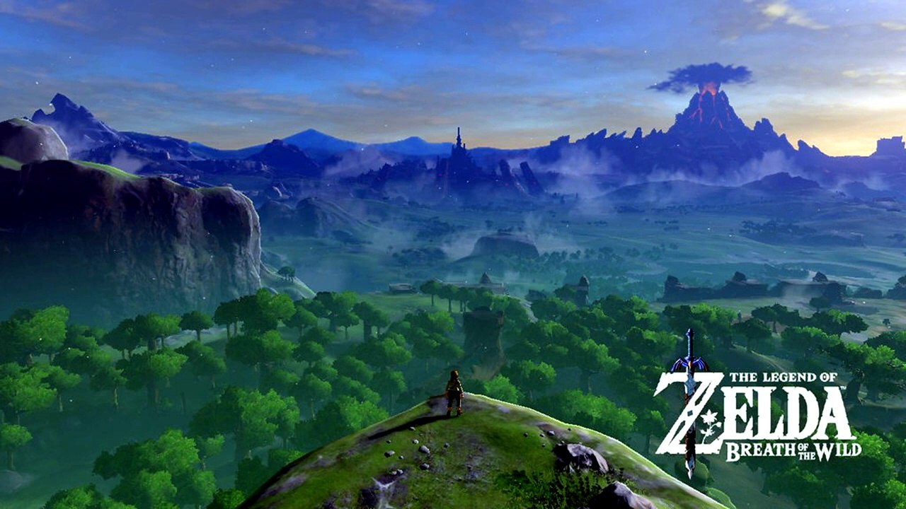 The legend of Zelda - Breath of the wild | Music with the sound of the forest at night | Lofi Music