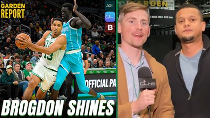 Malcolm Brogdon SHINES in Celtics Debut