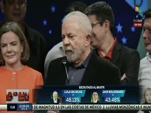 Lula da Silva: El pueblo brasileño sabe que debemos recuperar el país, vamos hasta la victoria final