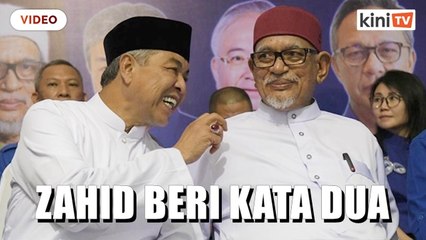 MN: Zahid beri kata dua, kemuka tiga syarat kepada PAS