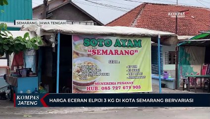 Harga Eceran Elpiji 3 Kg di Kota Semarang Bervariasi